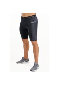 ROUGH RADICAL - Spodenki termoaktywne fitness męskie Rough Radical Stone Shorts. Kolor: czarny. Sport: fitness