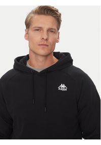 Kappa Bluza Authentic 321W7GW Czarny Regular Fit. Kolor: czarny. Materiał: bawełna #4
