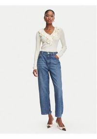 Marella Bluzka Operoso 2623366044 Kremowy Slim Fit. Kolor: kremowy. Materiał: lyocell #3