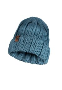Buff Knitted Hat Vanya > 120834.804.10.00. Materiał: akryl, materiał. Wzór: aplikacja. Sezon: zima. Styl: klasyczny