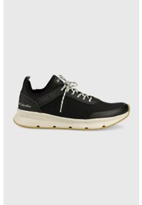 columbia - Columbia sneakersy kolor czarny. Nosek buta: okrągły. Zapięcie: sznurówki. Kolor: czarny. Materiał: materiał, guma