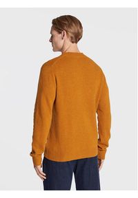 Lindbergh Sweter 30-800147 Pomarańczowy Regular Fit. Kolor: pomarańczowy. Materiał: wełna #2
