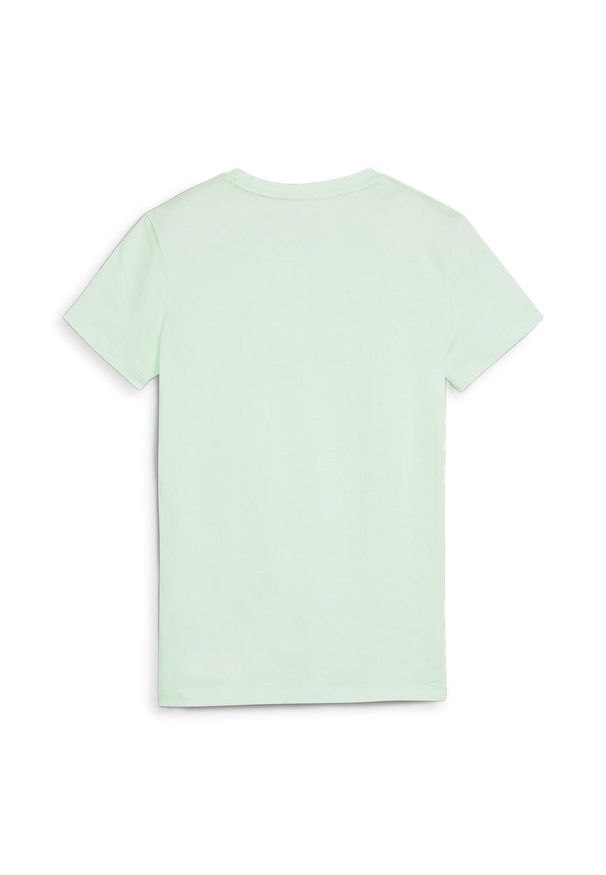 Puma - Koszulka damska PUMA ESS Logo Tee. Kolor: zielony