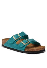 Birkenstock Klapki Arizona 1026537 Zielony. Kolor: zielony