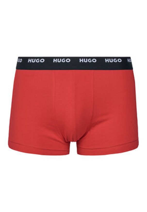 Hugo - HUGO Komplet 5 par bokserek 50532619 Kolorowy. Materiał: bawełna. Wzór: kolorowy