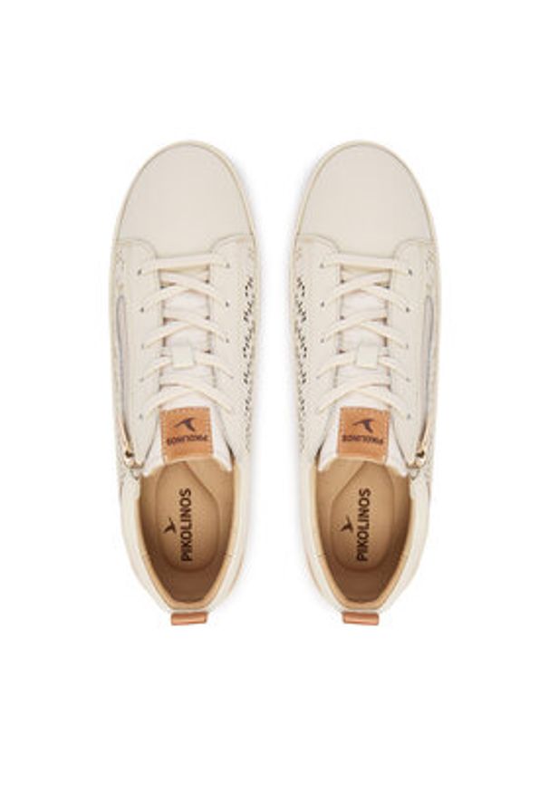 Pikolinos Półbuty Vigo W3W-6841C1 Biały. Kolor: biały. Materiał: skóra