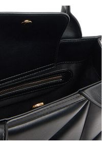 Love Moschino - LOVE MOSCHINO Torebka JC4081PP1NLC0000 Czarny. Kolor: czarny. Materiał: skórzane