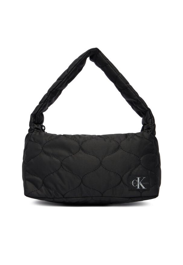 Calvin Klein Torebka Quilted Shoulder Bag IU0IU00724 Czarny. Kolor: czarny