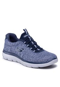 skechers - Skechers Sneakersy Forton 52813/NVY Granatowy. Kolor: niebieski. Materiał: materiał #8