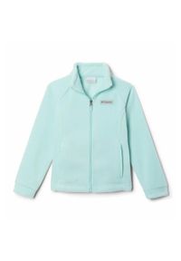 columbia - Polar Rozpinany Dziecięcy Columbia Benton Springs Fleece. Kolor: zielony. Materiał: polar. Sport: turystyka piesza #1