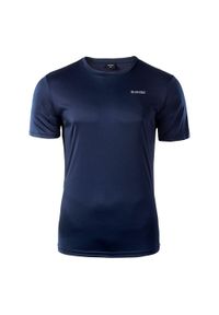 Hi-tec - T-Shirt Męski Trening Sibic. Kolor: niebieski. Sport: fitness