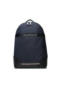 TOMMY HILFIGER - Tommy Hilfiger Plecak Th Central Repreve Backpack AM0AM11306 Granatowy. Kolor: niebieski. Materiał: materiał #1