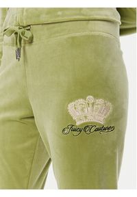 Juicy Couture Spodnie dresowe Lisa JCWBJ23330 Zielony Regular Fit. Kolor: zielony. Materiał: syntetyk #4