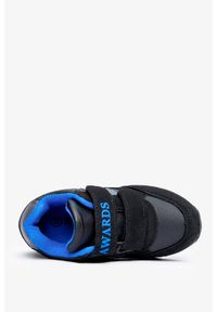 Casu - Czarne buty sportowe na rzepy casu b904-11. Zapięcie: rzepy. Kolor: czarny, szary, wielokolorowy #1