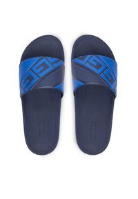 Guess Klapki FMJODE ELE19 Granatowy. Kolor: niebieski. Materiał: syntetyk #2