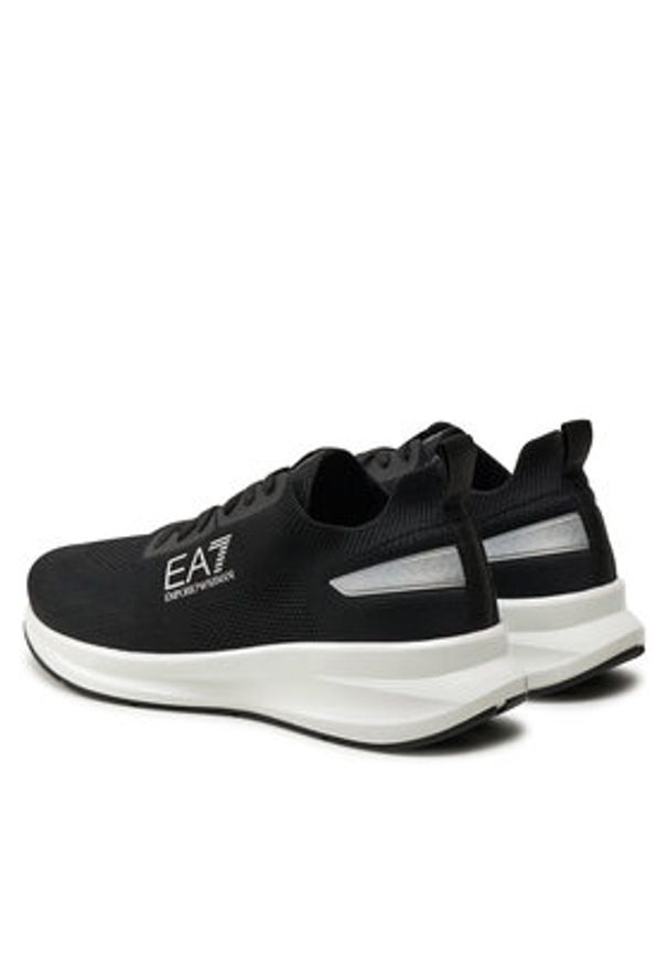 EA7 Emporio Armani Sneakersy X8X149 XK349 U008 Czarny. Kolor: czarny. Materiał: materiał