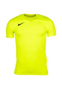 Koszulka sportowa dla dzieci Nike Dry Park VII JSY SS. Kolor: żółty