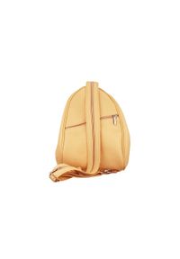 Perfekt Plus - PERFEKT PLUS PL/3 pomarańczowy, plecak, torebka damska 2w1. Kolor: pomarańczowy. Materiał: skóra #6