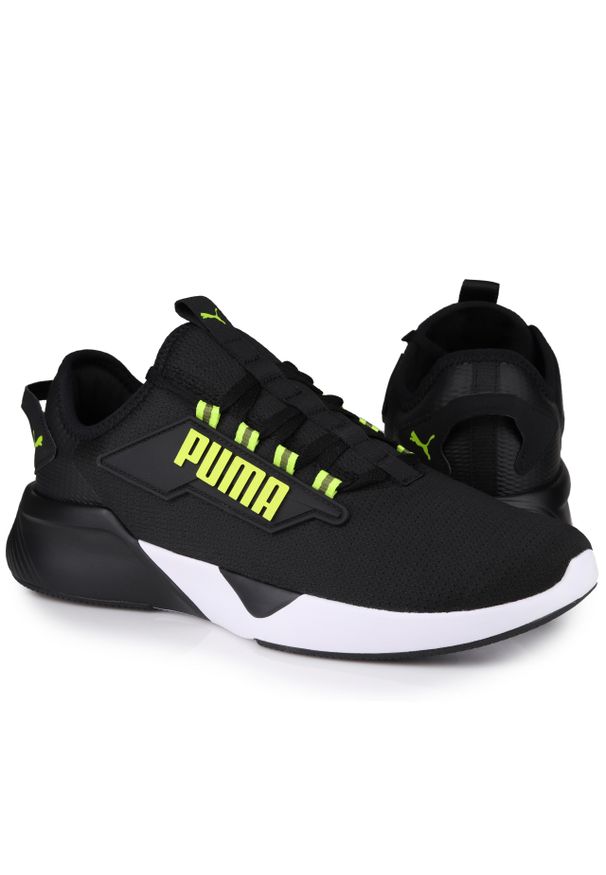 Buty męskie sportowe do biegania Puma RETALIATE 2. Kolor: zielony, czarny, wielokolorowy