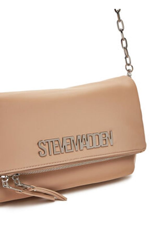 Steve Madden Torebka Bfin-V SM13001558 Beżowy. Kolor: beżowy. Materiał: skórzane