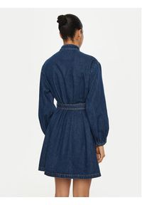 Weekend Max Mara Sukienka jeansowa Euro 2515221021 Granatowy Relaxed Fit. Kolor: niebieski. Materiał: bawełna