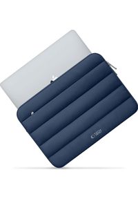TECH-PROTECT - Etui Tech-Protect Fluffy Laptop 15-16 granatowy. Kolor: niebieski. Materiał: materiał. Styl: elegancki, casual #10