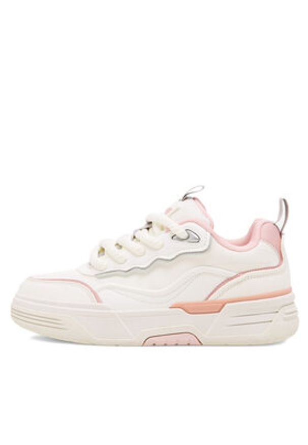 Sprandi Sneakersy A23N0043C-2 Écru. Materiał: skóra
