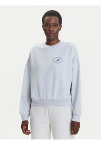 Adidas - adidas Bluza Farmers Market Graphic JM4210 Szary Loose Fit. Kolor: szary. Materiał: bawełna #1