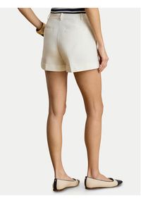 Lauren Ralph Lauren - LAUREN RALPH LAUREN Szorty materiałowe 200925278001 Biały Straight Fit. Kolor: biały. Materiał: bawełna #2