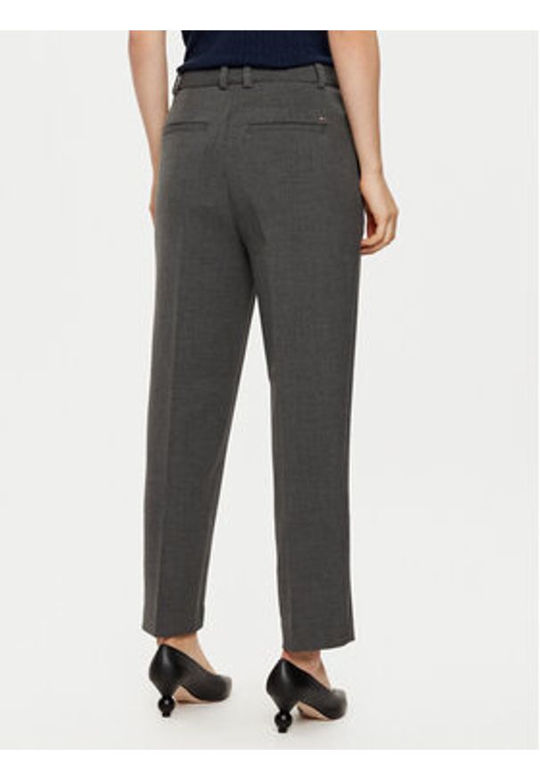 TOMMY HILFIGER - Tommy Hilfiger Chinosy WW0WW44090 Szary Regular Fit. Kolor: szary. Materiał: syntetyk