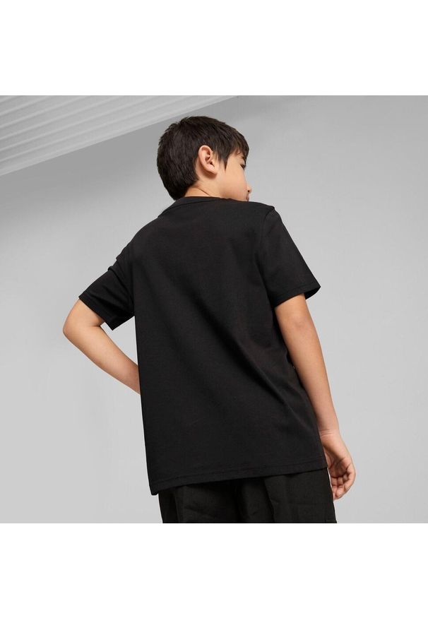 Koszulka Puma Ess No. 1 Logo Tee B, Dzieci. Kolor: czarny. Materiał: bawełna, materiał