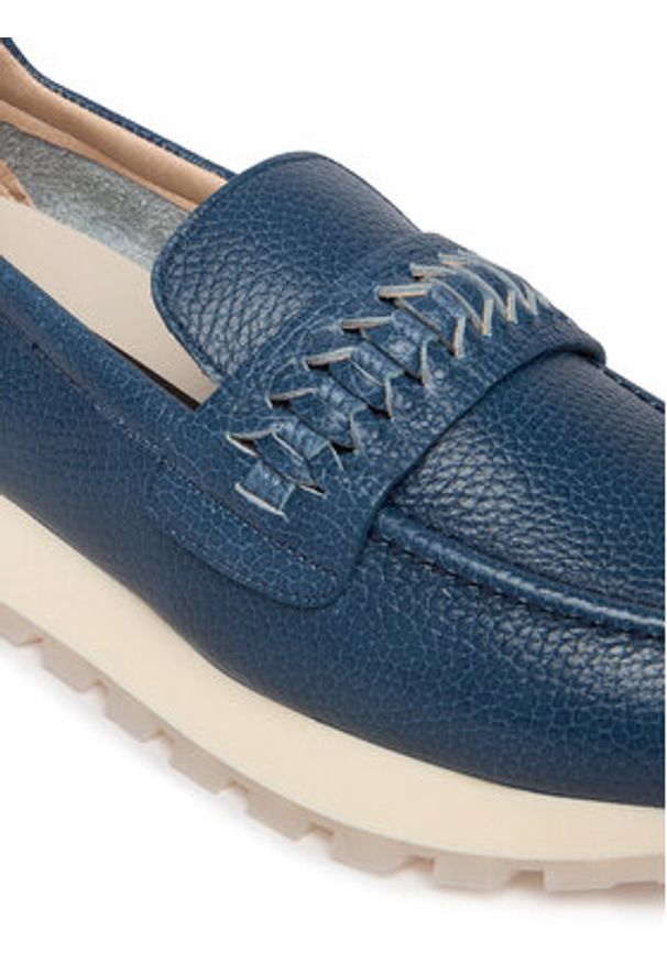 Hispanitas Mokasyny HV264755 C003 Granatowy. Kolor: niebieski. Materiał: skóra