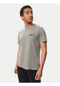 RVCA T-Shirt Benj Battle Ss 23A351540 Zielony Regular Fit. Kolor: zielony. Materiał: bawełna #4