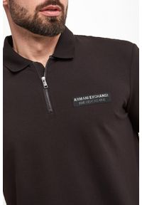 Armani Exchange - Polo męskie ARMANI EXCHANGE. Typ kołnierza: polo