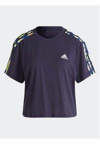 Adidas - adidas T-Shirt IL5868 Niebieski Loose Fit. Kolor: niebieski. Materiał: bawełna #8