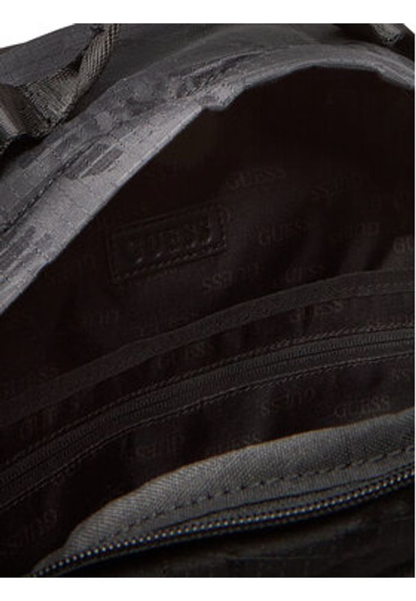 Guess Plecak HMASNC P5375 Czarny. Kolor: czarny. Materiał: materiał