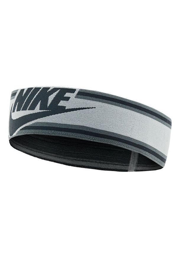 Nike Opaska materiałowa N.100.3550.147.OS Szary. Kolor: szary. Materiał: syntetyk