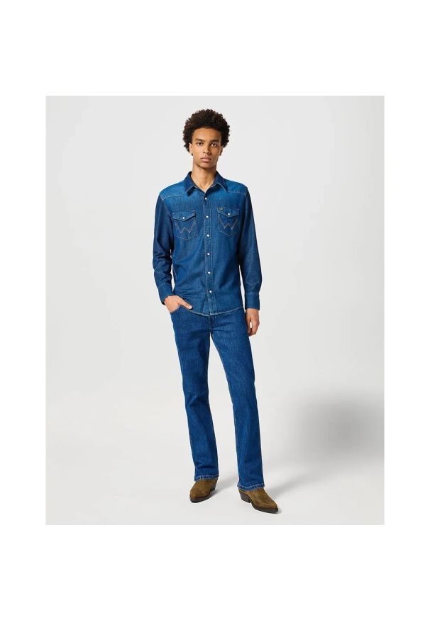 Wrangler Męskie spodnie jeansowe SPODNIE HORIZON SOFT FADE 112356833