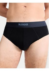 Sloggi Komplet 2 par slipów 10222378 Czarny. Kolor: czarny. Materiał: bawełna