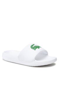 Klapki Lacoste Croco 1.0 123 1 Cfa 745CFA0002082 Wht/Grn. Kolor: biały #1