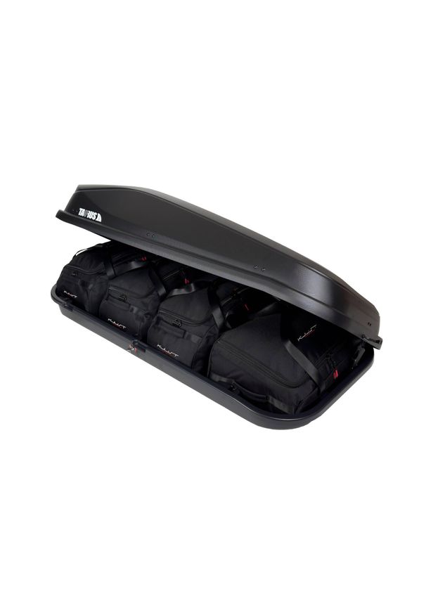 KJUST - Torby Do Boksu Dachowego Taurus Easy 430 4Szt Kjust. Kolor: czarny. Styl: sportowy