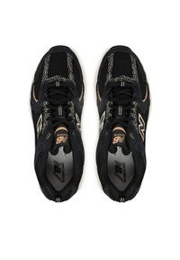 New Balance Sneakersy U530CRB Czarny. Kolor: czarny. Materiał: skóra, zamsz #5