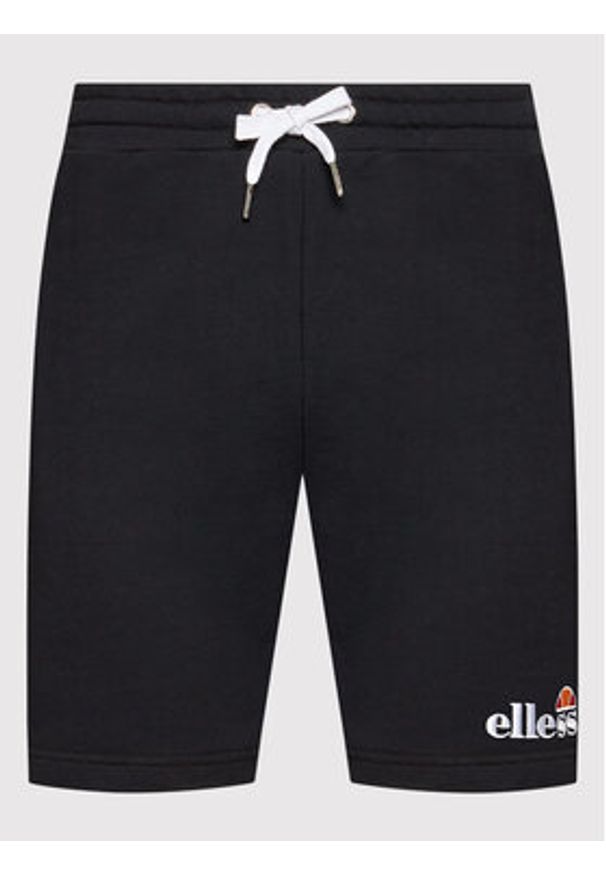 Ellesse Szorty sportowe Silvan SHF09162 Czarny Regular Fit. Kolor: czarny. Materiał: bawełna. Styl: sportowy