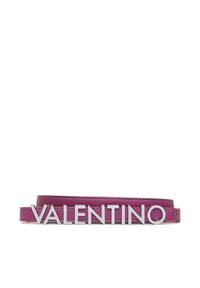 VALENTINO - Pasek Damski Valentino. Kolor: fioletowy