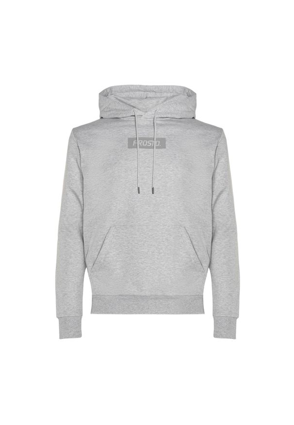 Prosto - Bluza męska PROSTO Hoodie Abox. Kolor: szary