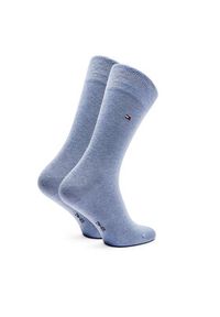 TOMMY HILFIGER - Tommy Hilfiger Skarpety długie 371111134 Niebieski. Kolor: niebieski. Materiał: bawełna #3