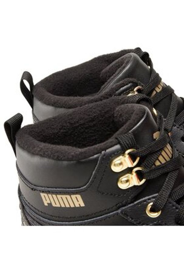 Puma Sneakersy Rebound Rugged 387592 01 Czarny. Kolor: czarny. Materiał: skóra