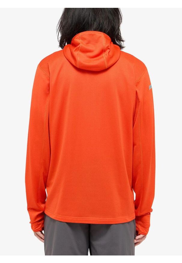 Haglöfs - Bluza z kapturem męska Haglofs L.I.M Mid Multi II Hood. Typ kołnierza: kaptur. Kolor: czerwony