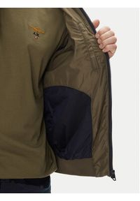 Aeronautica Militare Kurtka przejściowa 251AB2071CT3081 Khaki Regular Fit. Kolor: brązowy. Materiał: syntetyk