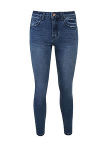TOP SECRET - Spodnie jeansowe push up. Kolor: niebieski. Materiał: jeans. Sezon: wiosna. Styl: klasyczny #2